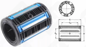 Линейный подшипник LBCR 16 A-2LS