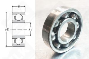 Подшипник 7000101 (16001) радиальный шариковый 12-28-7 мм