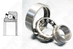Подшипник 326705 радиально-упорный шариковый 25-62-20 мм