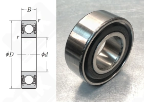Подшипник 180806 радиальный шариковый 30-62-22 мм
