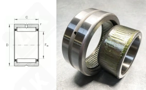 Подшипник 4084110 радиальный игольчатый 62,1-80-30 мм
