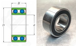 Подшипник 30BD40T12DDUCG21 радиально-упорный шариковый 30-55-23 мм