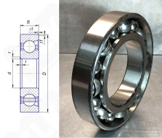 Подшипник 950218 радиально-упорный шариковый 90-160-30 мм