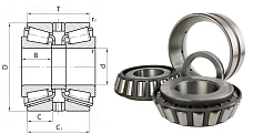 Подшипник роликовый (98350/98789D) 88.9×200.025×115.888 мм Timken оригинал