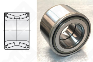 Подшипник 47KWD02AU42C-01LB радиально-упорный роликовый конический 47-88-55 мм