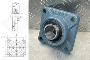Подшипник корпусной 480206UCF (UCF206) 