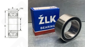 Подшипник JAB2013 радиально-упорный шариковый 35-52-22 мм