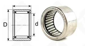 Подшипник 941/15 (HK152012) радиальный игольчатый 15-20-12 мм