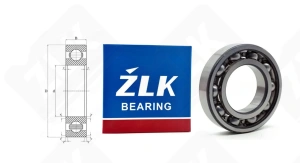 Подшипник 6308/W64 радиальный шариковый 40-90-23 мм