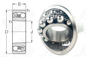 Подшипник 1614 (2314) радиальный шариковый самоустанавливающийся 70-150-51 мм