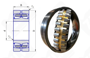Подшипник 30031/600 (30) XH (230/600MBW33C3) радиальный роликовый самоустанавливающийся 600-870-200 мм