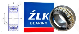 Подшипник 3073160КУ (20) (23064KMAW33+OH3064) радиальный роликовый самоустанавливающийся 300-480-121 мм