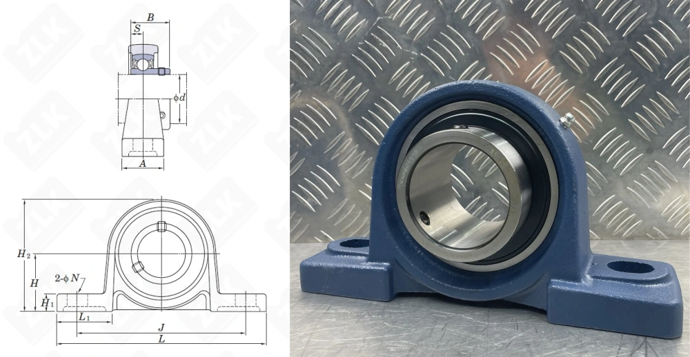 480212UCP (UCP212 SY60TF) SKF