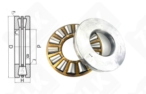 Подшипник 9019424 Л упорный роликовый 120-250-78 мм