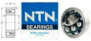 Подшипник 1607 (2307) радиальный шариковый самоустанавливающийся 35-80-21 мм