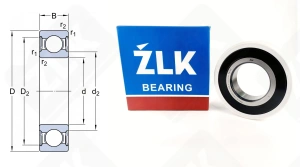 Подшипник 180318 (63182RSVL0241) радиальный шариковый токоизолированный 90-190-43 мм