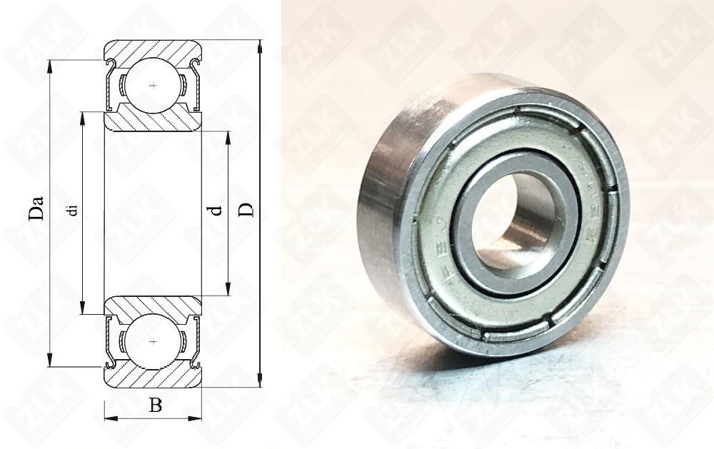 80016 (DDR1760ZZ) NMB 