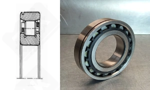 Подшипник 322209 Е радиальный роликовый 45-85-19 мм