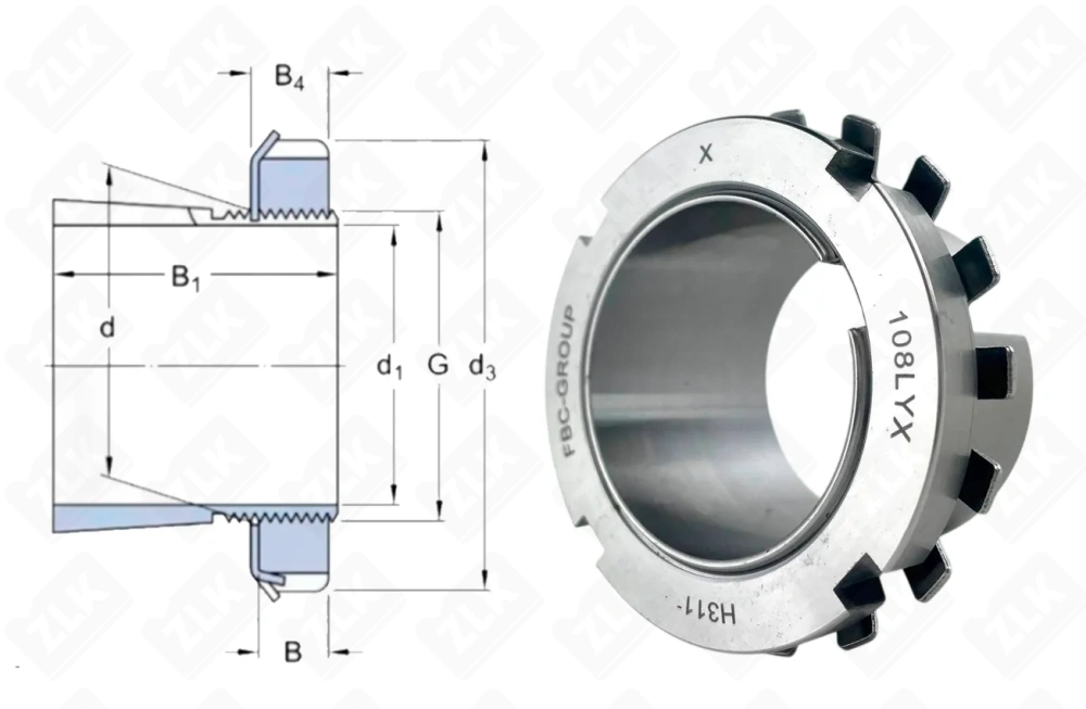 Втулка закрепительная H311 FBC
