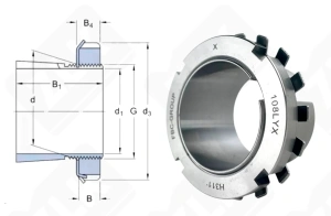 Втулка закрепительная H311 FBC 50-55-45 мм