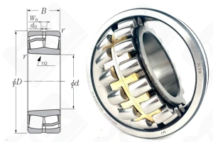 Подшипник 3003220 Н (23220MBW33) радиальный роликовый самоустанавливающийся 100-180-60,3 мм