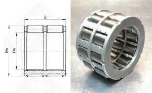 Подшипник 252806 радиальный роликовый 30-42-29,5 мм