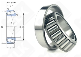 Подшипник 3984/3920 4T радиально-упорный роликовый конический 66,675-112,712-30,162 мм