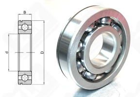 Подшипник 50706 (6306N75) радиальный шариковый 30-75-19 мм