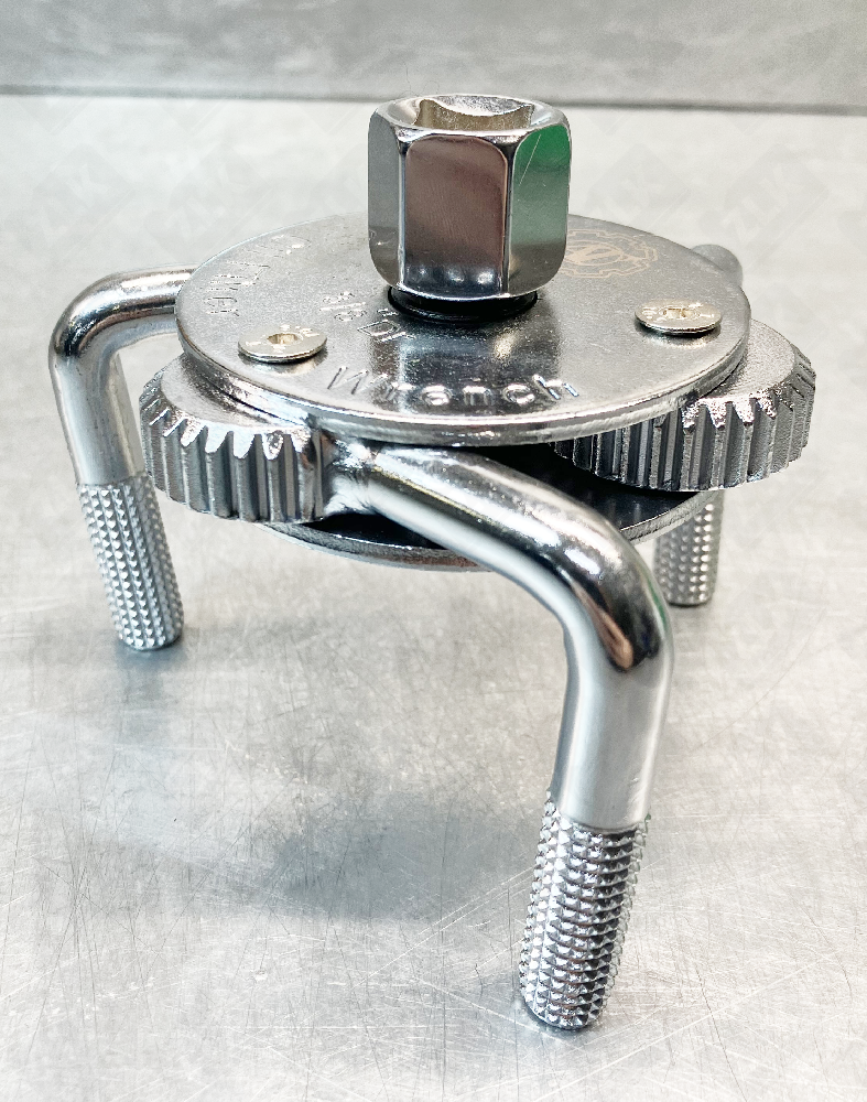 Съемник масляного фильтра "краб"  прямой 65-110 мм  