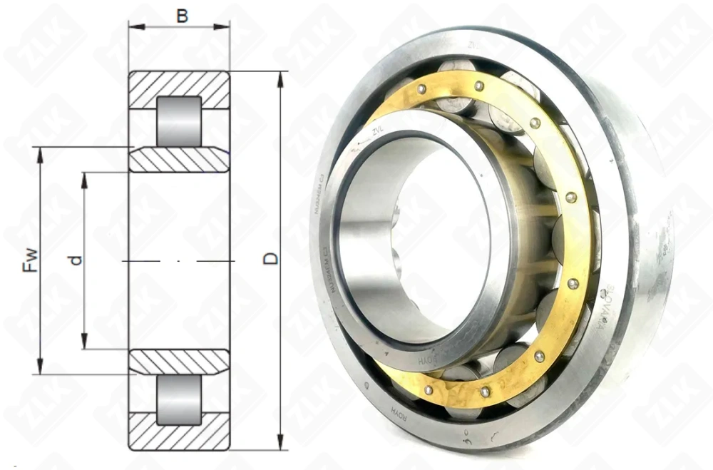 32324 Л (20) (NU324MC3) ZVL