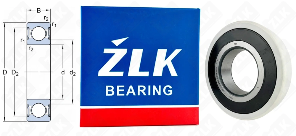 180318 (70) (6318 2RSVL0241C3) ТК18 ZLK токоизолированный