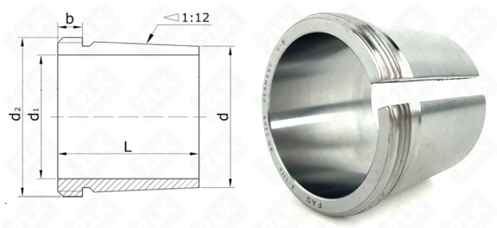Втулка стяжная AH2309 FAG