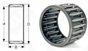 Подшипник игольчатый  (25NQ3717AD-1) 25×37×17 мм