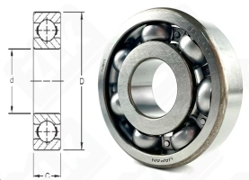 Подшипник B25139AACG14 радиальный шариковый 25-68-18 мм