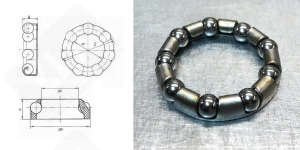 Подшипник 7/32" радиальный шариковый 24-31,5-6 мм