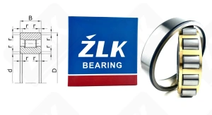 Подшипник 2319 ЛШ4 (N319M) радиальный роликовый 95-200-45 мм