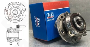 Подшипниковый ступичный узел 713649610 радиально-упорный шариковый 95-143-43,6 мм
