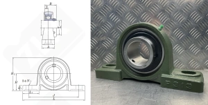 Подшипниковый узел 480313UCP (UCP313)