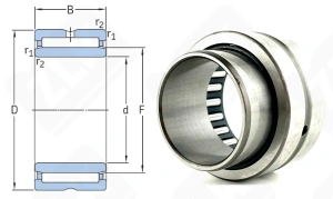 Подшипник NKI 28/20 радиальный игольчатый 28-42-20 мм