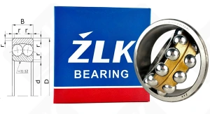 Подшипник 111617Л (2317KM) 2317K.M радиальный шариковый самоустанавливающийся 85-180-60 мм
