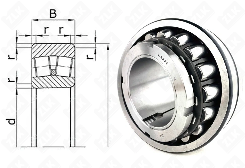 3153222 Н (23224CCKW33+H2324) ZLK