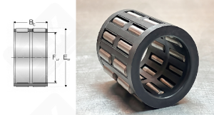 Подшипник 3KK37x42x31 Е радиальный игольчатый 37-42-31 мм