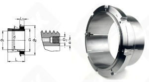 Втулка закрепительная ОН3060 ZLK 280-360-168 мм