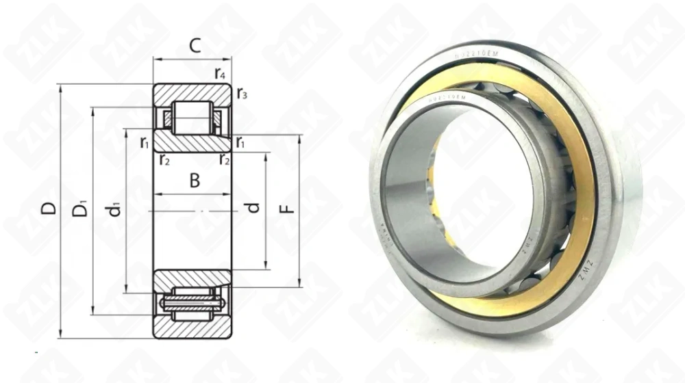 32510 Л (NU2210EM) ZWZ