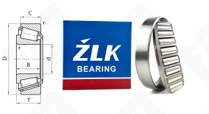 Подшипник 2007114 А (32014X) радиально-упорный роликовый конический 70-110-25 мм