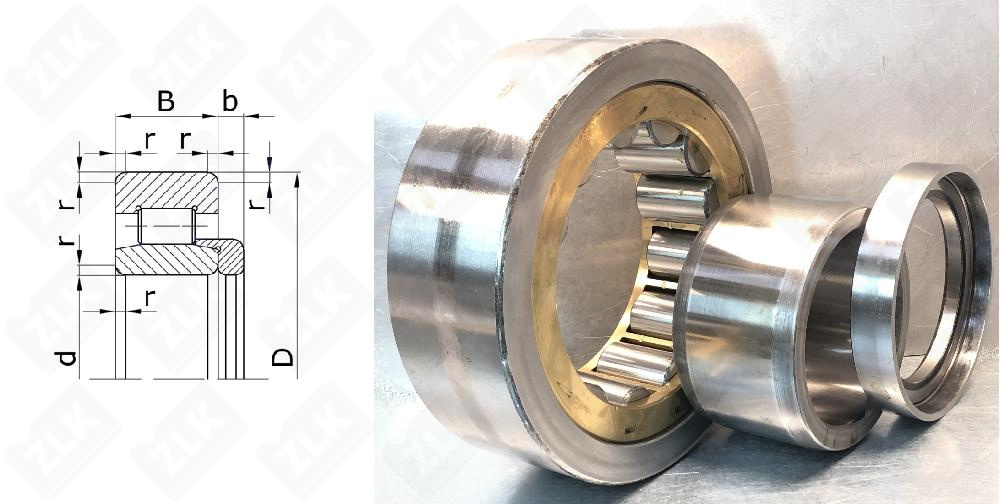 52732 Л (NU2332X3EMC3+HJ2332X3)