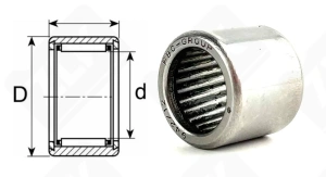 Подшипник 942/12 радиальный игольчатый 12-15-17 мм