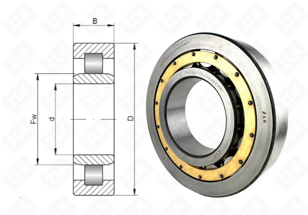 32332 Л (NU332ECMA) ZLK 