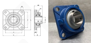 Подшипниковый узел 480210UCFE (UCFE210)