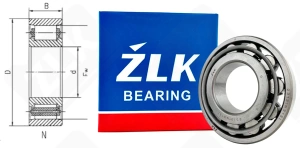 Подшипник 2313 (N313) радиальный роликовый 65-140-33 мм